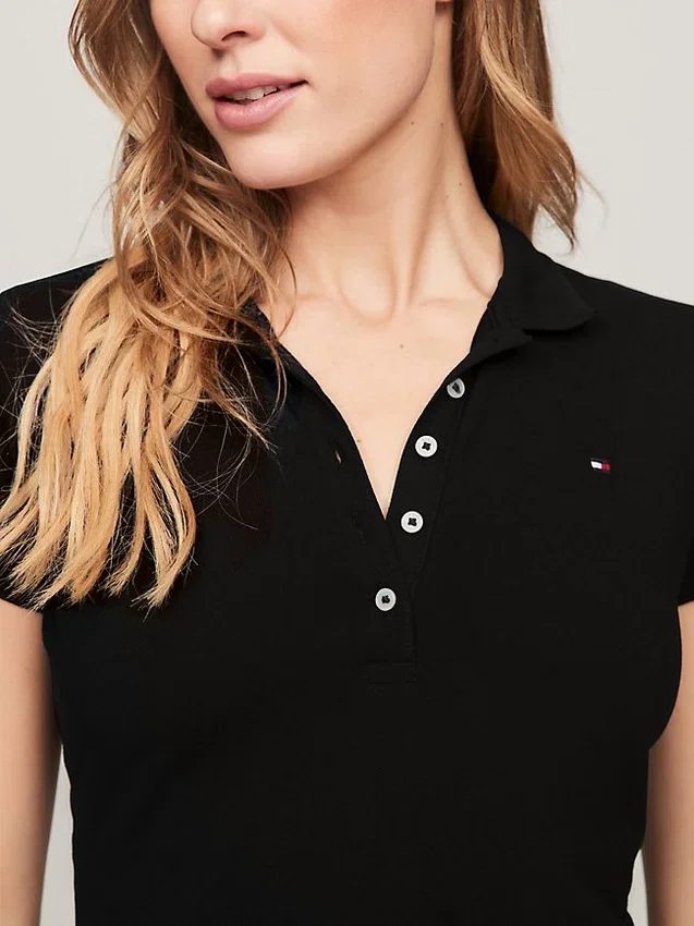 Slim-Fit-Polo aus Stretch-Baumwolle Slim-Fit-Polo aus Stretch-Baumwolle