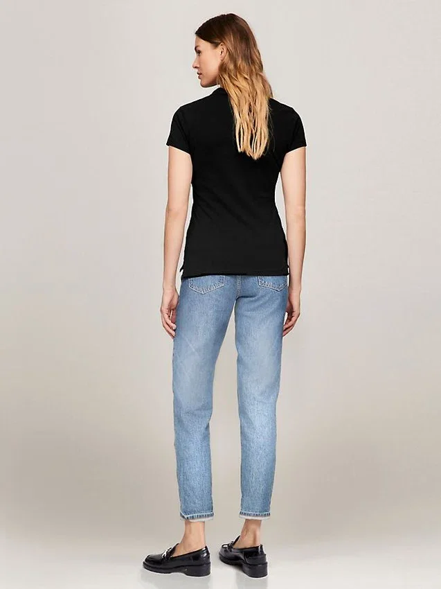 Slim-Fit-Polo aus Stretch-Baumwolle Slim-Fit-Polo aus Stretch-Baumwolle