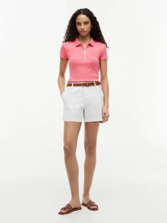 Slim-Fit-Polo mit Reißverschluss Slim-Fit-Polo mit Reißverschluss