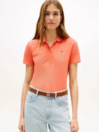 Slim Fit Stretch-Baumwoll-Polo Slim Fit Stretch-Baumwoll-Polo