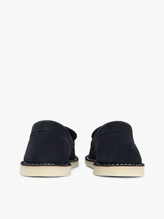 Slip-On-Loafer aus Wildleder Slip-On-Loafer aus Wildleder