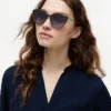 Sonnenbrille mit Pantos-Rahmen Sonnenbrille mit Pantos-Rahmen