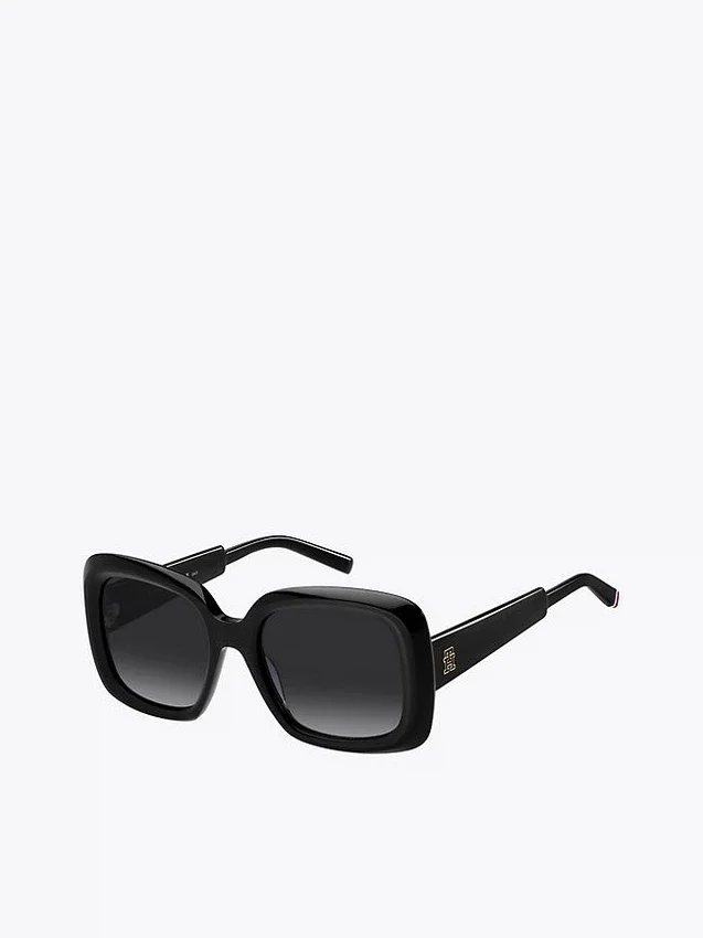 Sonnenbrille mit quadratischem Rahmen Sonnenbrille mit quadratischem Rahmen