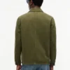 Stückgefärbte Denim-Arbeitsjacke Stückgefärbte Denim-Arbeitsjacke