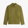 Stückgefärbte Denim-Arbeitsjacke Stückgefärbte Denim-Arbeitsjacke