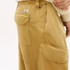 Stückgefärbte gerade Cargo-Hose Stückgefärbte gerade Cargo-Hose