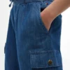 Stretch-Chino-Cargo-Jogginghose für Kinder Stretch-Chino-Cargo-Jogginghose für Kinder