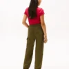 Stretch-Chino-Cargo-Jogginghose für Kinder Stretch-Chino-Cargo-Jogginghose für Kinder