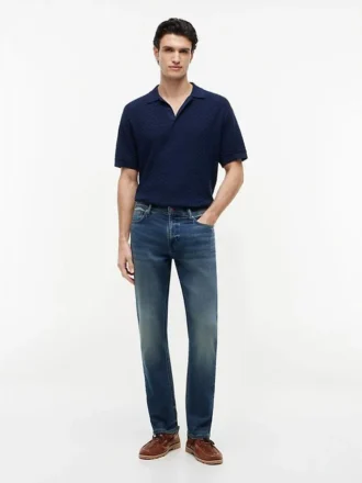 Stretch-Jeans in gerader Passform Stretch-Jeans in gerader Passform