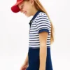Stretch-Polo-Skaterkleid für Kinder