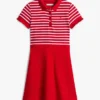 Stretch-Polo-Skaterkleid für Kinder