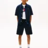 Stretch-Seersucker-Shorts für Kinder Stretch-Seersucker-Shorts für Kinder