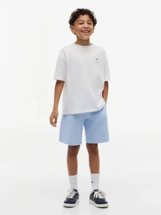 Stretch-Seersucker-Shorts für Kinder Stretch-Seersucker-Shorts für Kinder