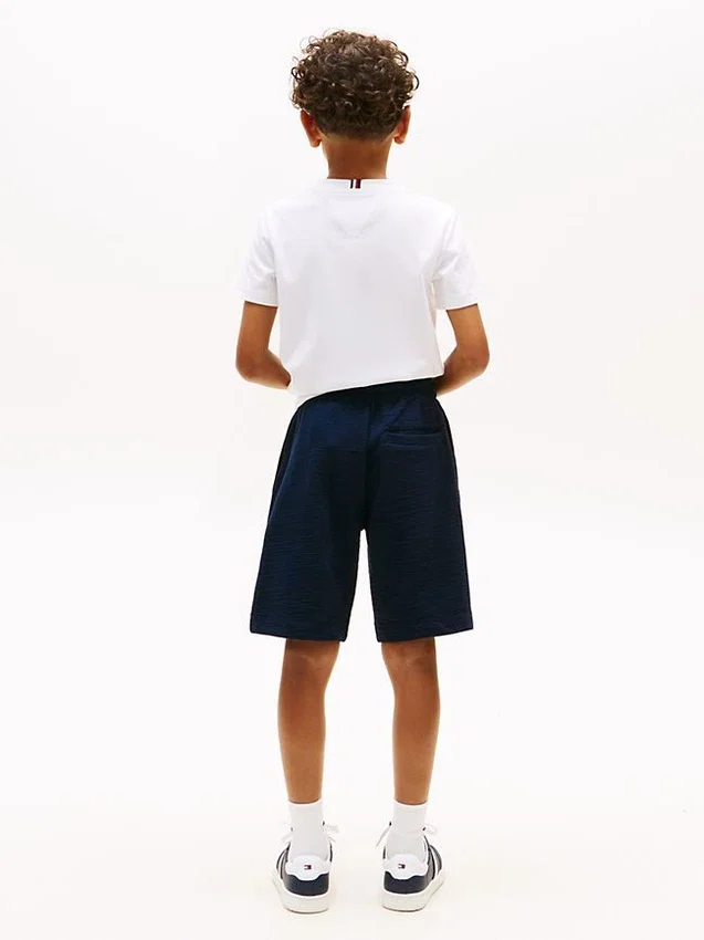 Stretch-Seersucker-Shorts für Kinder Stretch-Seersucker-Shorts für Kinder