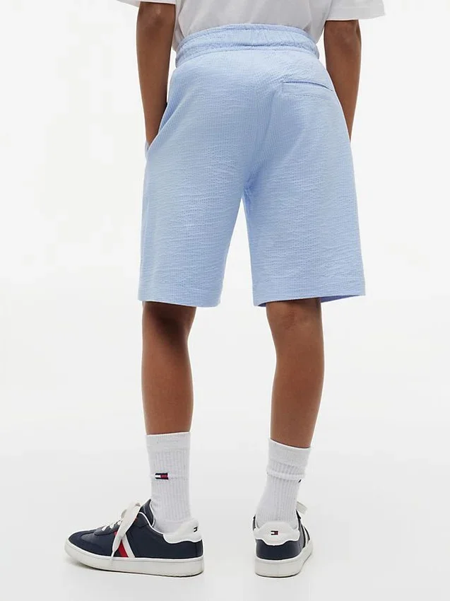 Stretch-Seersucker-Shorts für Kinder Stretch-Seersucker-Shorts für Kinder
