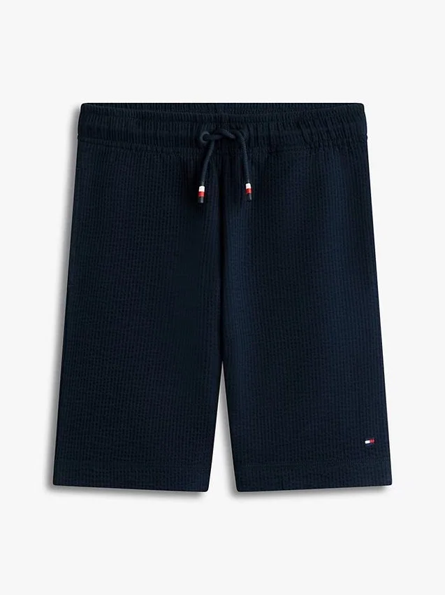 Stretch-Seersucker-Shorts für Kinder Stretch-Seersucker-Shorts für Kinder
