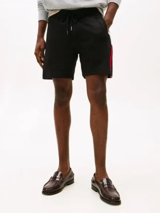 Sweatshorts mit Flaggenlogo Sweatshorts mit Flaggenlogo