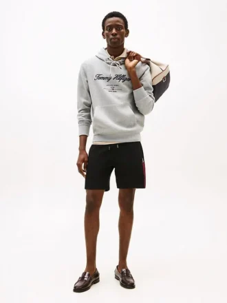 Sweatshorts mit Flaggenlogo Sweatshorts mit Flaggenlogo