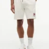 Sweatshorts mit gewelltem Flaggenlogo in Regular Fit Sweatshorts mit gewelltem Flaggenlogo in Regular Fit