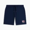 Sweatshorts mit gewelltem Flaggenlogo in Regular Fit Sweatshorts mit gewelltem Flaggenlogo in Regular Fit