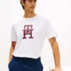 T-Shirt mit Monogramm-Logo T-Shirt mit Monogramm-Logo