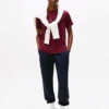 T-Shirt mit tonalem Flaggenlogo T-Shirt mit tonalem Flaggenlogo