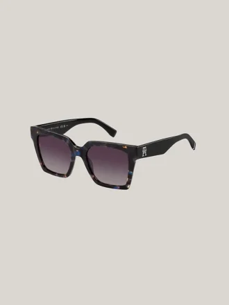 TH-Logo Oversized-Sonnenbrille im Schmetterlingsdesign TH-Logo Oversized-Sonnenbrille im Schmetterlingsdesign