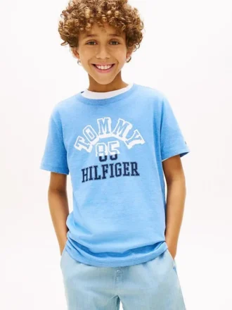 Tommy Arch Logo T-Shirt für Kinder Tommy Arch Logo T-Shirt für Kinder