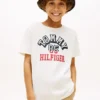 Tommy Arch Logo T-Shirt für Kinder Tommy Arch Logo T-Shirt für Kinder