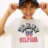 Tommy Arch Logo T-Shirt für Kinder Tommy Arch Logo T-Shirt für Kinder