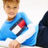 Tommy Flag Logo T-Shirt für Kinder