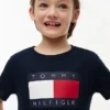 Tommy Flag Logo T-Shirt für Kinder Tommy Flag Logo T-Shirt für Kinder
