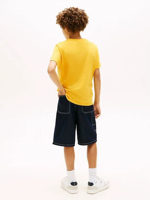 Tommy Flag Logo T-Shirt für Kinder Tommy Flag Logo T-Shirt für Kinder