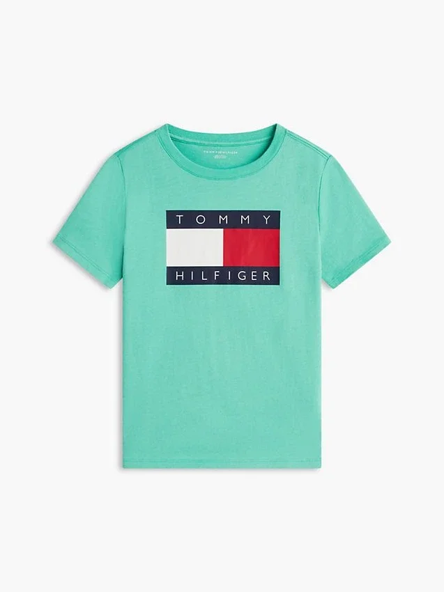 Tommy Flag Logo T-Shirt für Kinder Tommy Flag Logo T-Shirt für Kinder