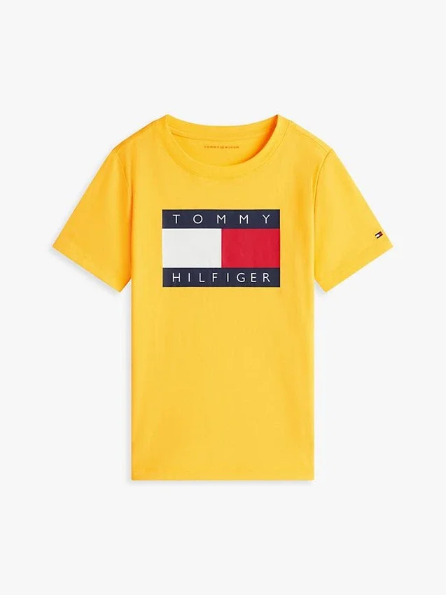 Tommy Flag Logo T-Shirt für Kinder Tommy Flag Logo T-Shirt für Kinder