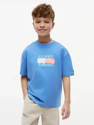 Tommy Graffiti Logo T-Shirt für Kinder Tommy Graffiti Logo T-Shirt für Kinder