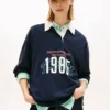 Tommy Jeans 1985 Logo Oversized Rugby