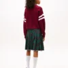 Tommy Jeans 85 Varsity-Pullover mit V-Ausschnitt Tommy Jeans 85 Varsity-Pullover mit V-Ausschnitt