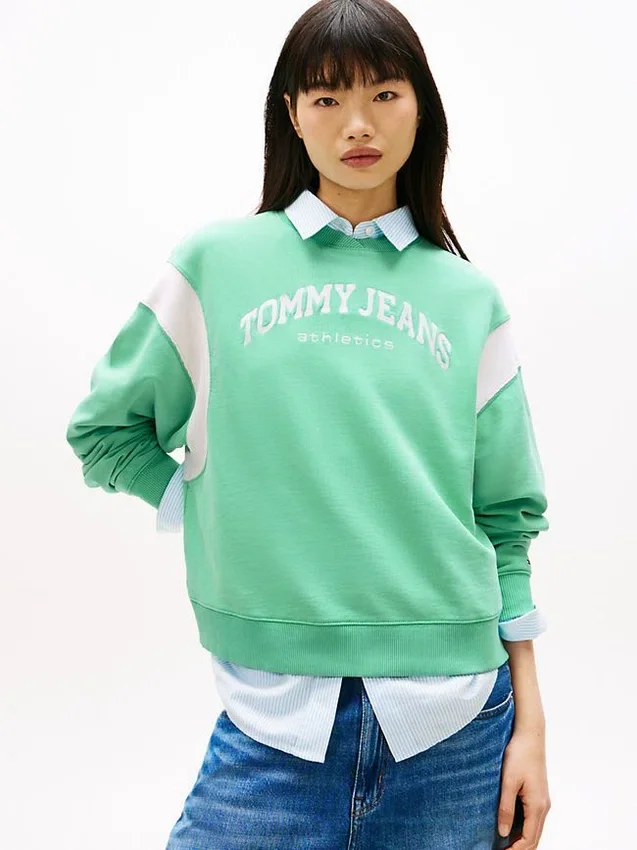 Tommy Jeans Athletics Boxy Sweatshirt Tommy Jeans Athletics Boxy Sweatshirt