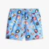 Tommy Jeans bedruckte Popeline-Shorts Tommy Jeans bedruckte Popeline-Shorts
