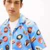 Tommy Jeans Bedrucktes Popeline-Camp-Hemd Tommy Jeans Bedrucktes Popeline-Camp-Hemd