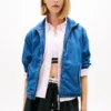 Tommy Jeans Chambray-Jacke mit Reißverschluss Tommy Jeans Chambray-Jacke mit Reißverschluss