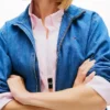 Tommy Jeans Chambray-Jacke mit Reißverschluss Tommy Jeans Chambray-Jacke mit Reißverschluss