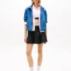 Tommy Jeans Chambray-Jacke mit Reißverschluss Tommy Jeans Chambray-Jacke mit Reißverschluss
