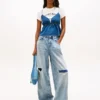 Tommy Jeans Chambray-Tanktop Tommy Jeans Chambray-Tanktop