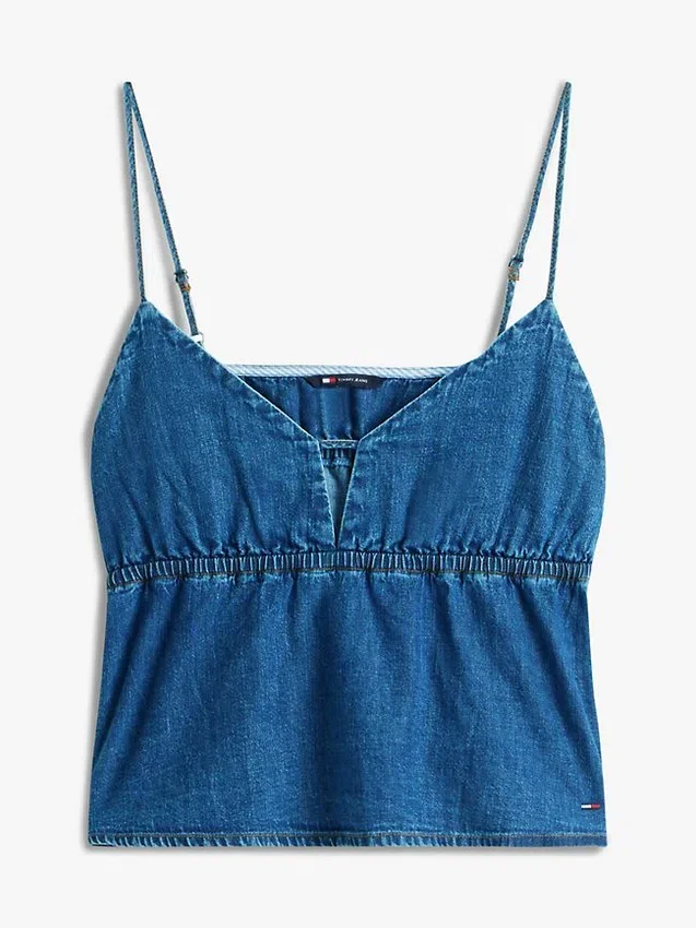 Tommy Jeans Chambray-Tanktop Tommy Jeans Chambray-Tanktop