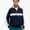 Tommy Jeans Colorblock Quarter-Zip Tommy Jeans Colorblock Quarter-Zip