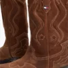 Tommy Jeans Cowboy-Stiefel aus Wildleder Tommy Jeans Cowboy-Stiefel aus Wildleder