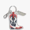 Tommy Jeans Cowboy-Stiefel-Taschenanhänger Tommy Jeans Cowboy-Stiefel-Taschenanhänger