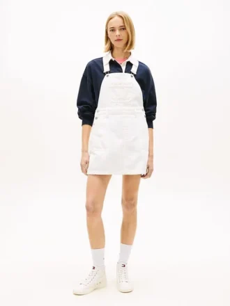 Tommy Jeans Denim-Latzkleid